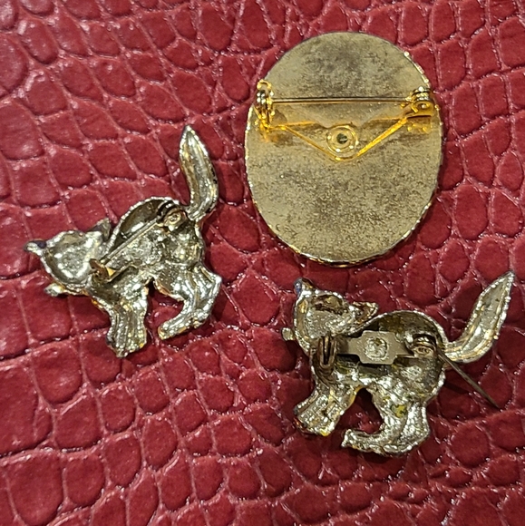 Cat Brooches, set of 3 - Picture 5 of 5
